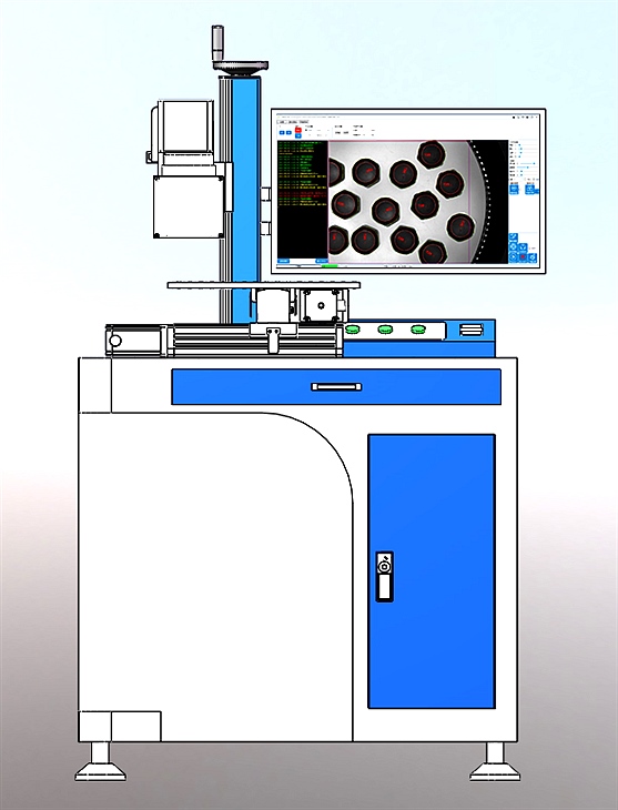 XY雙軸（單）平臺正裝偽同軸視覺(jué)激光打標