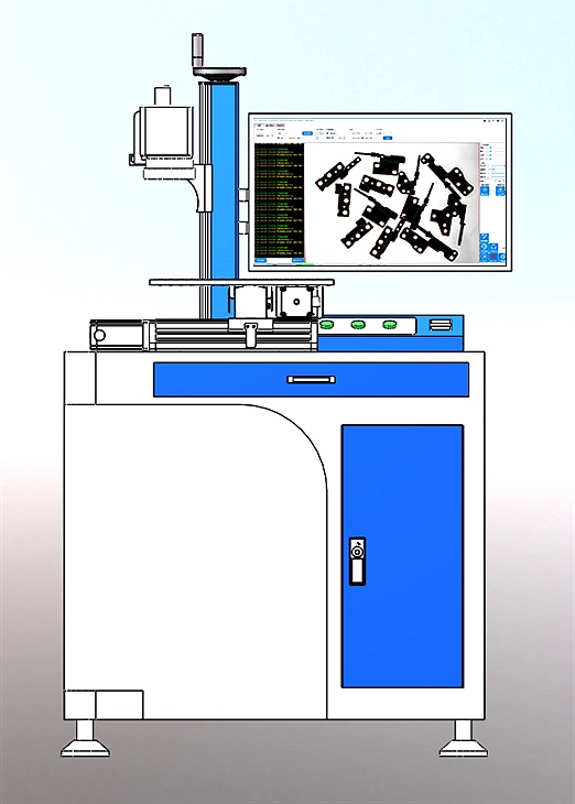 XY雙軸（單）平臺真同軸視覺(jué)激光打標