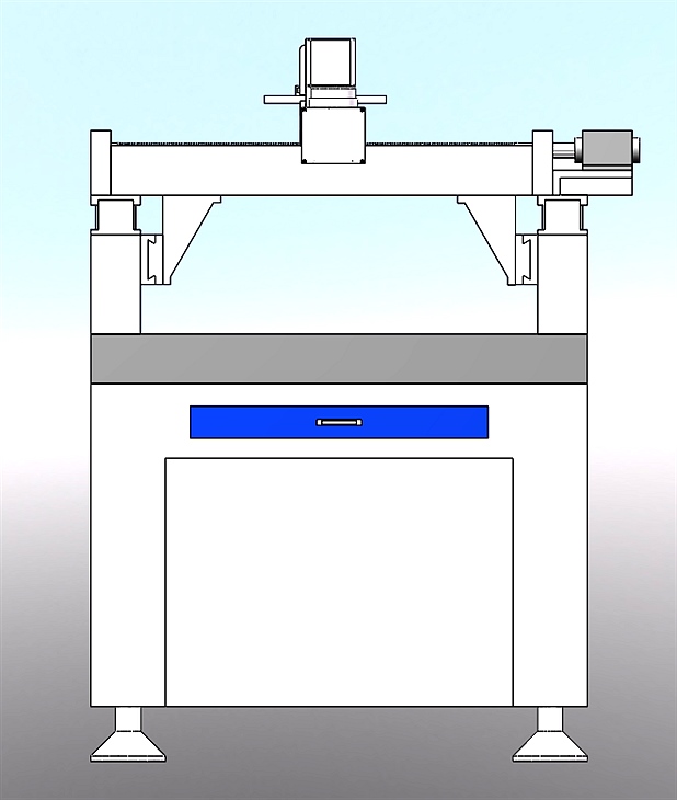大幅面龍門(mén)式XY雙軸視覺(jué)激光打標