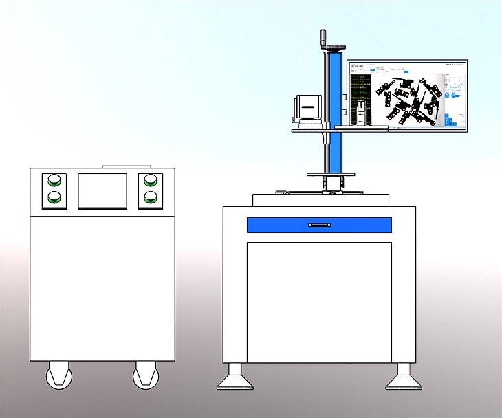 視覺(jué)激光振鏡切割系統