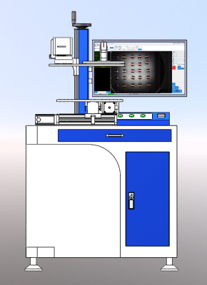 XY雙軸（單）平臺旁軸視覺(jué)激光打標